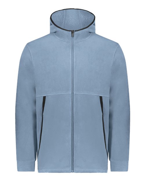 Unisex Eco Revive™ Polar Fleece Hooded Full-Zip Jacket