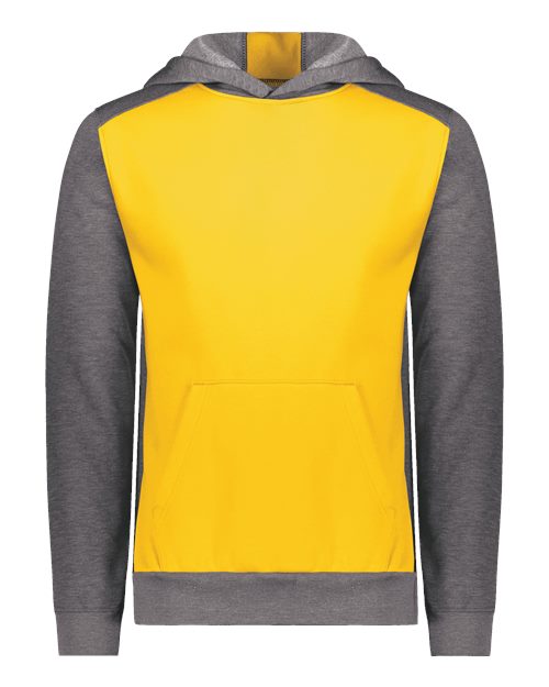 Youth Eco Revive™ Three-Season Triblend Fleece Hooded Sweatshirt