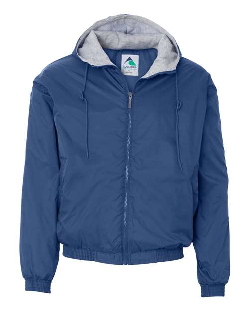 Unisex Fleece Lined Hooded Jacket