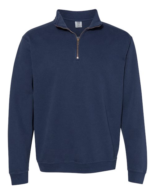 Unisex Garment-Dyed Quarter-Zip Sweatshirt