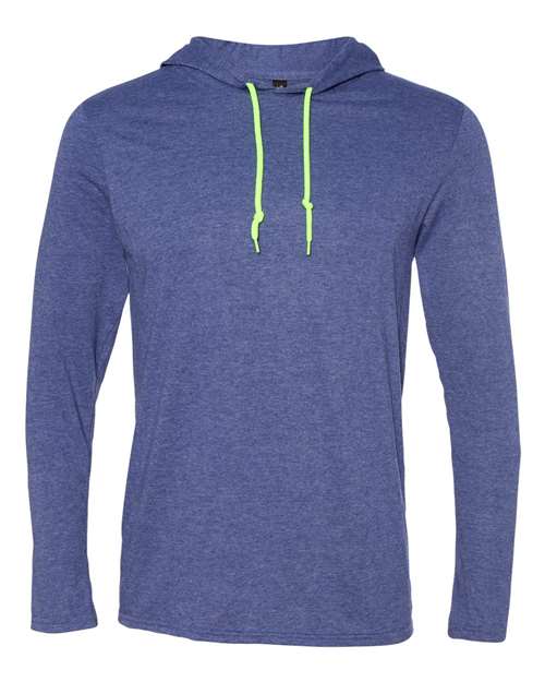 Unisex Softstyle® Lightweight Hooded Long Sleeve T-Shirt