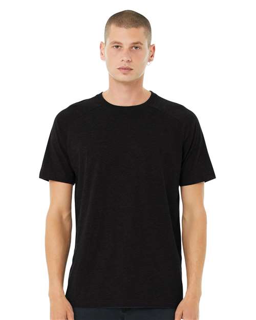 Men's Heather CVC Raglan Tee