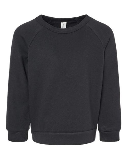 Toddler Sponge Fleece Raglan Crewneck Sweatshirt