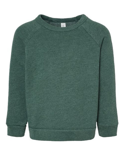 Toddler Sponge Fleece Raglan Crewneck Sweatshirt
