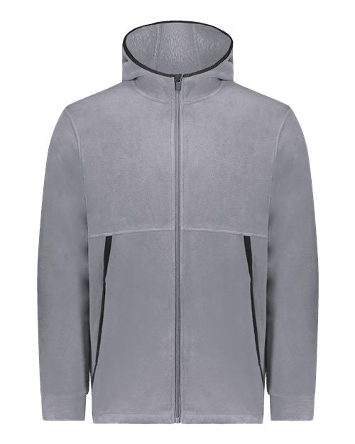 Unisex Eco Revive™ Polar Fleece Hooded Full-Zip Jacket