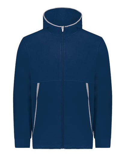 Unisex Eco Revive™ Polar Fleece Hooded Full-Zip Jacket