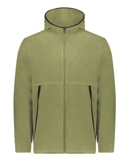 Unisex Eco Revive™ Polar Fleece Hooded Full-Zip Jacket