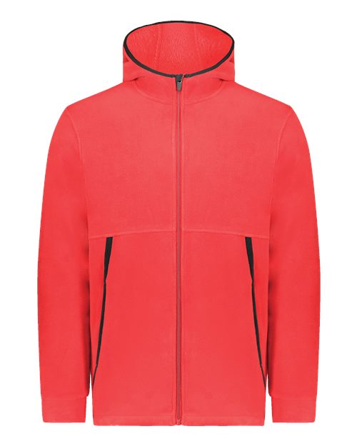 Unisex Eco Revive™ Polar Fleece Hooded Full-Zip Jacket