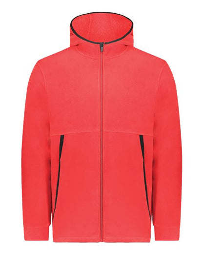 Unisex Eco Revive™ Polar Fleece Hooded Full-Zip Jacket