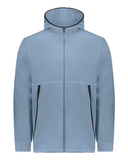 Unisex Eco Revive™ Polar Fleece Hooded Full-Zip Jacket