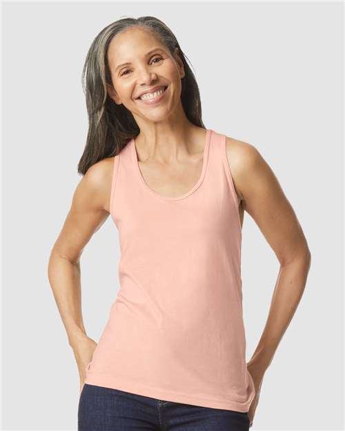Women's Softstyle® CVC Racerback Tank Top