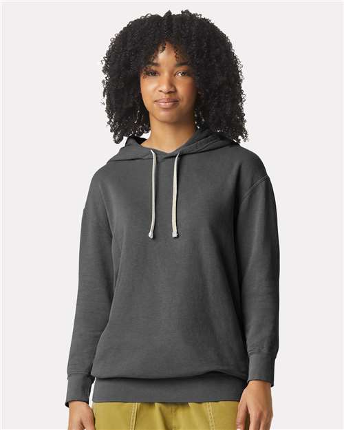 Unisex Garment-Dyed Lightweight Fleece Hooded Sweatshirt