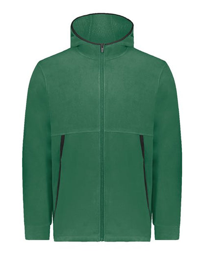 Unisex Eco Revive™ Polar Fleece Hooded Full-Zip Jacket