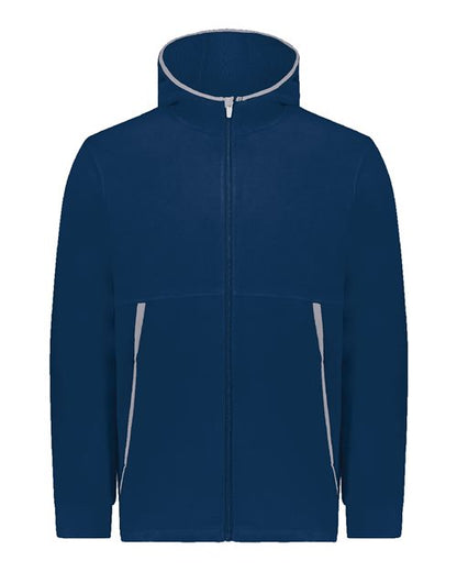 Youth Eco Revive™ Polar Fleece Hooded Full-Zip Jacket