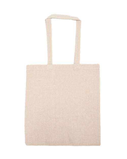 Lightweight Recycled Canvas Tote Bag with Extended Handle