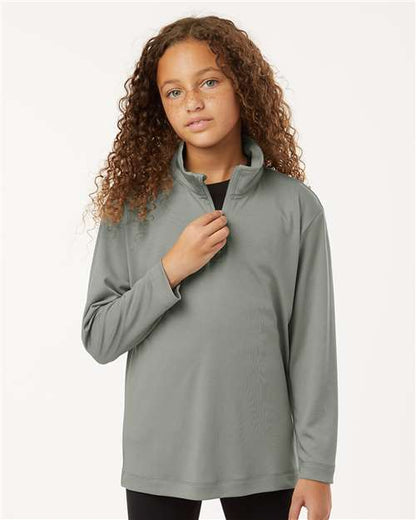 Youth Pro-Lock Performance Quarter-Zip Pullover