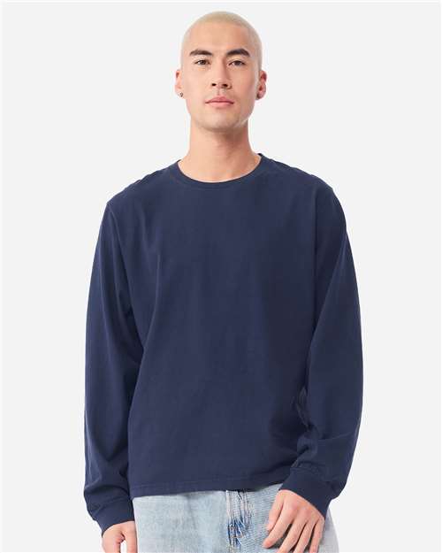 Unisex Heavyweight Garment-Dyed Long Sleeve Tee