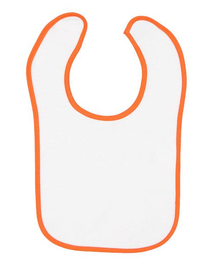Infant Contrast Trim Terry Bib