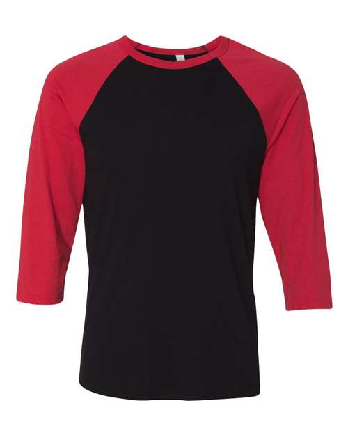 Unisex Three-Quarter Sleeve Baseball Tee