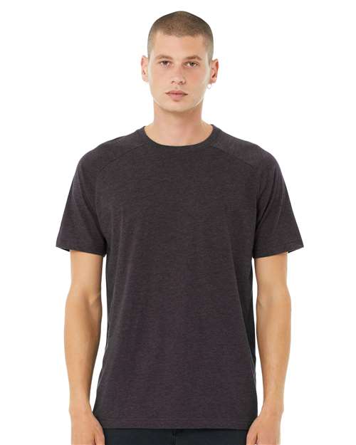 Men's Heather CVC Raglan Tee