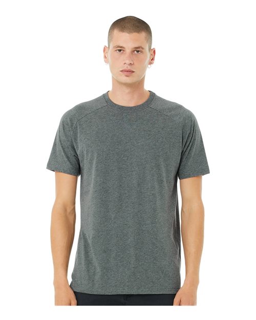 Men's Heather CVC Raglan Tee