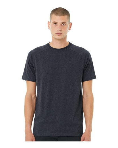 Men's Heather CVC Raglan Tee