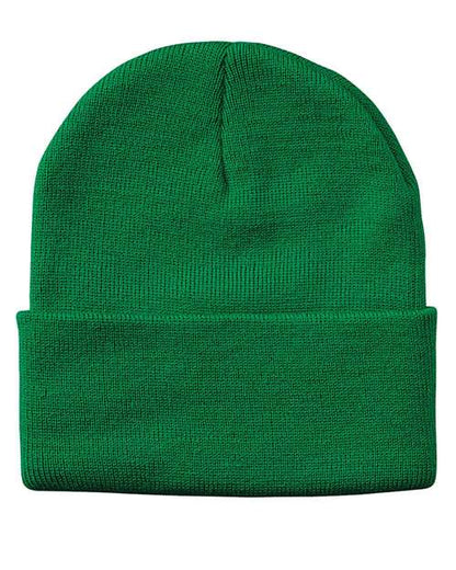 12" Solid Cuffed Beanie