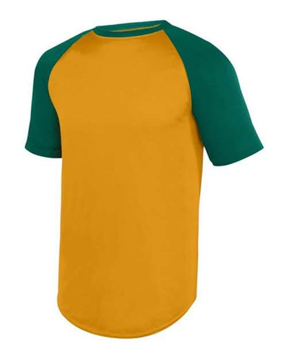 Unisex Wicking Short Sleeve Baseball Jersey