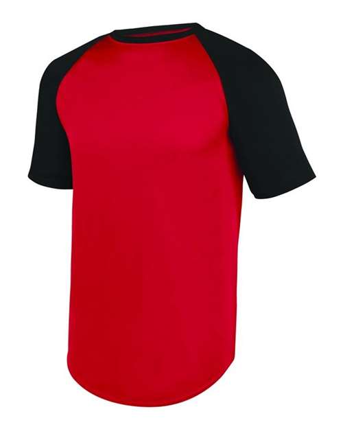 Unisex Wicking Short Sleeve Baseball Jersey