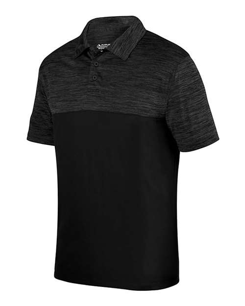 Unisex Shadow Tonal Heather Polo