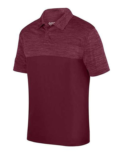 Unisex Shadow Tonal Heather Polo