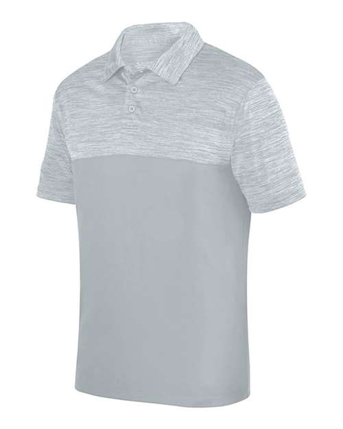 Unisex Shadow Tonal Heather Polo
