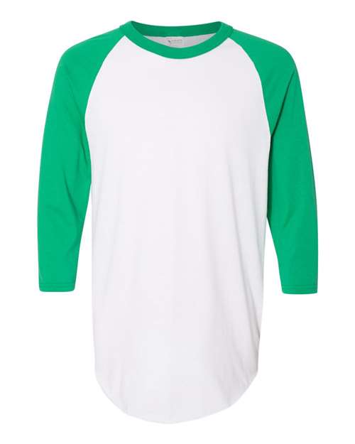 Unisex Three-Quarter Raglan Sleeve Baseball Jersey T-Shirt