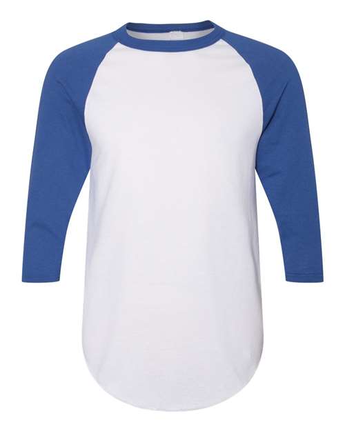 Unisex Three-Quarter Raglan Sleeve Baseball Jersey T-Shirt