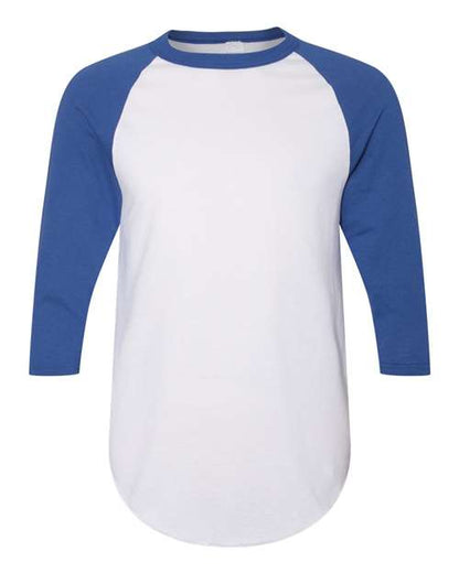 Unisex Three-Quarter Raglan Sleeve Baseball Jersey T-Shirt