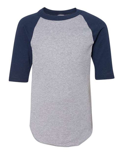 Youth Three-Quarter Sleeve Baseball Jersey
