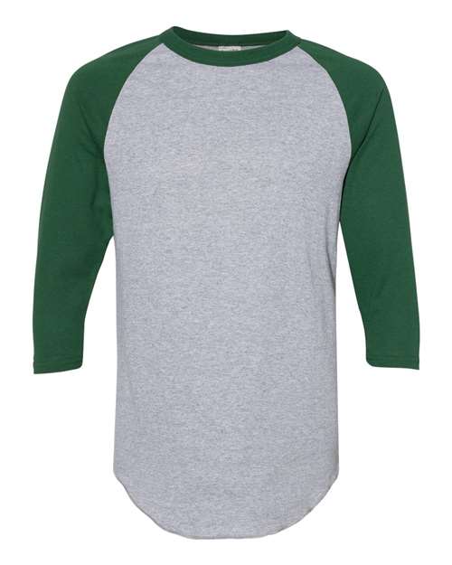 Unisex Three-Quarter Raglan Sleeve Baseball Jersey T-Shirt