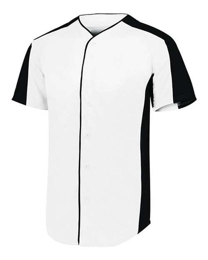 Men's Full Button Baseball Jersey