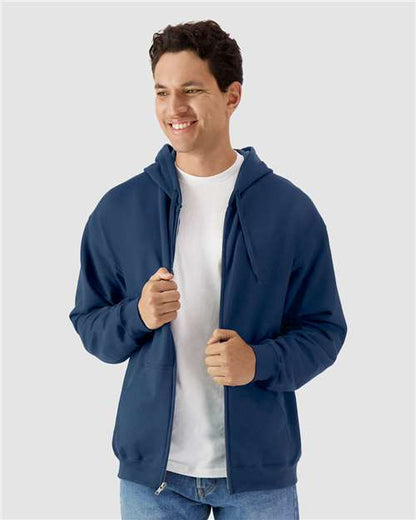 Unisex Softstyle® Full-Zip Hooded Sweatshirt