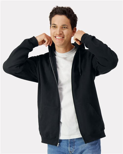 Unisex Softstyle® Full-Zip Hooded Sweatshirt