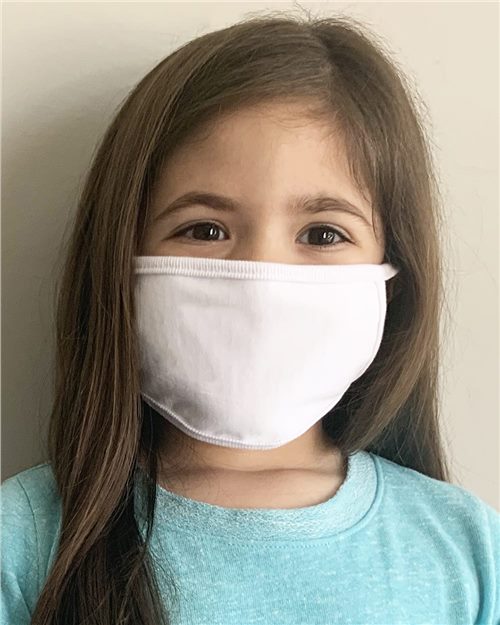 Youth 100% Cotton 2-Ply Face Mask